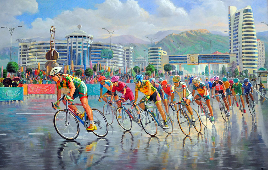 Çeperçilik sungaty muzeýinde „Aşgabat 2017“ mowzugyna bagyşlanan sergi açyldy