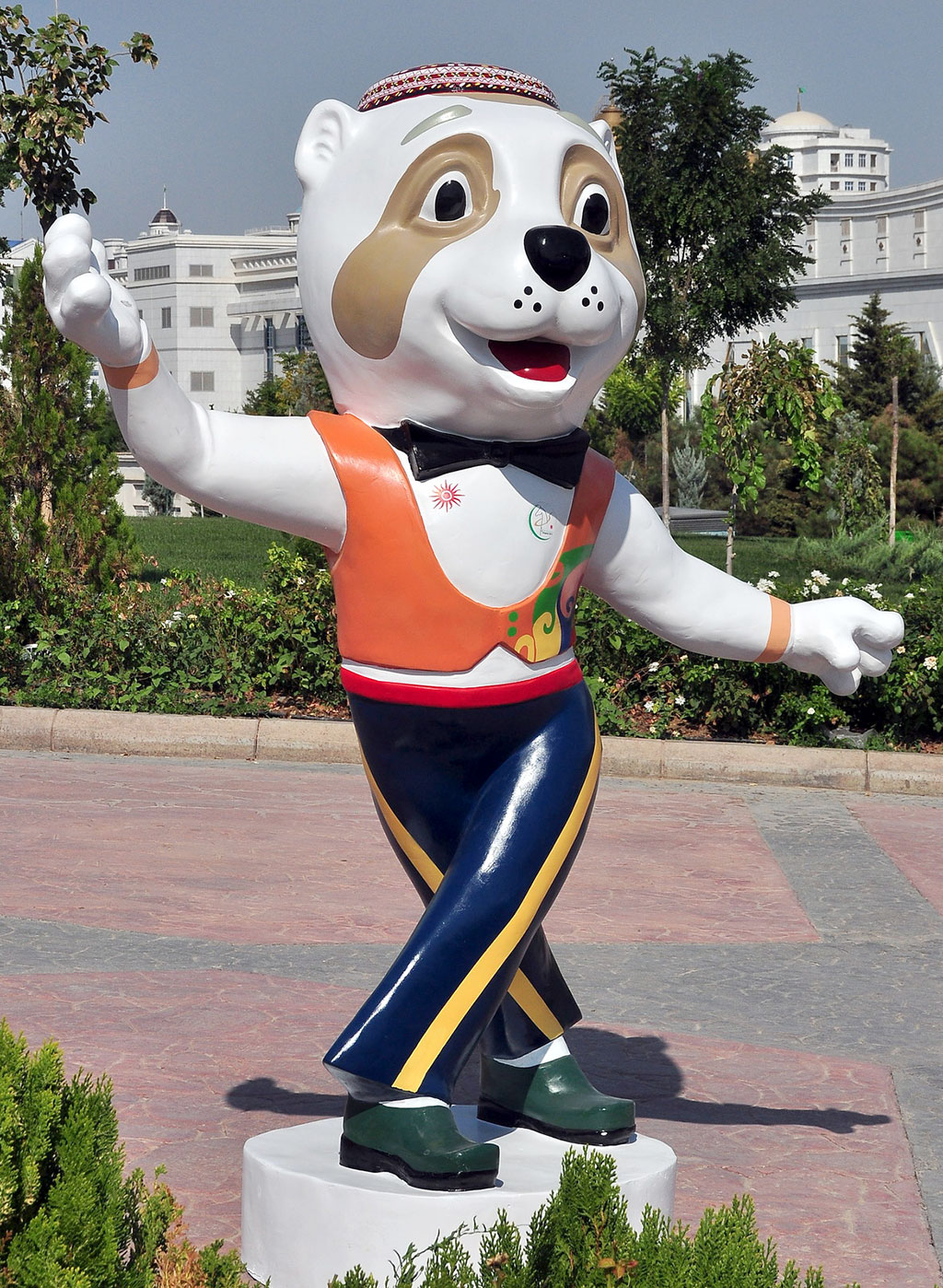 Туркменская столица встречает Игры «Ашхабад 2017» в торжественном убранстве 