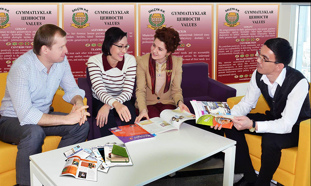 The team of translators of “Ashgabat 2017” consists of "Dalchyn" Education & Translation Center specialists