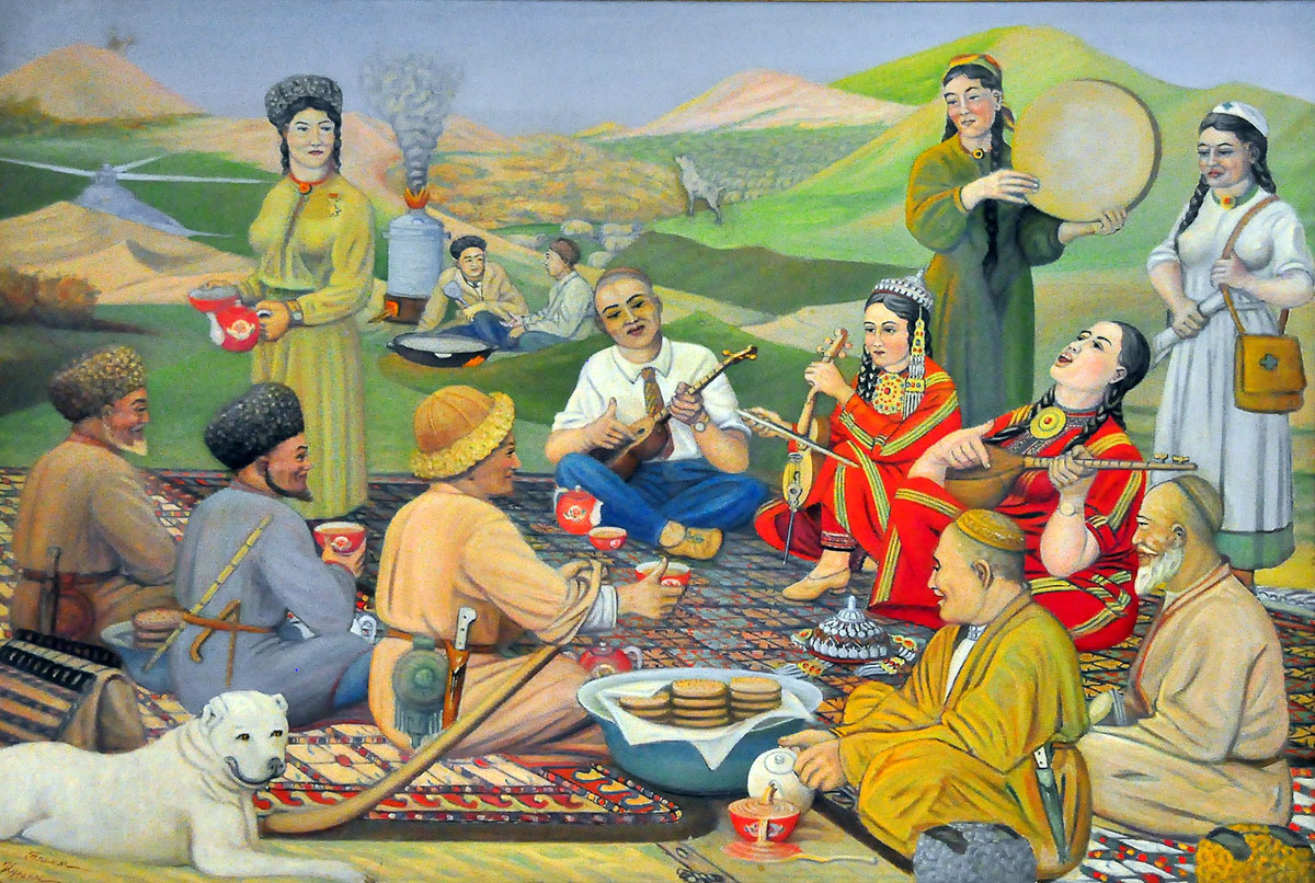 Milli žiwopisiň halypalry: Bäşim Nuraly