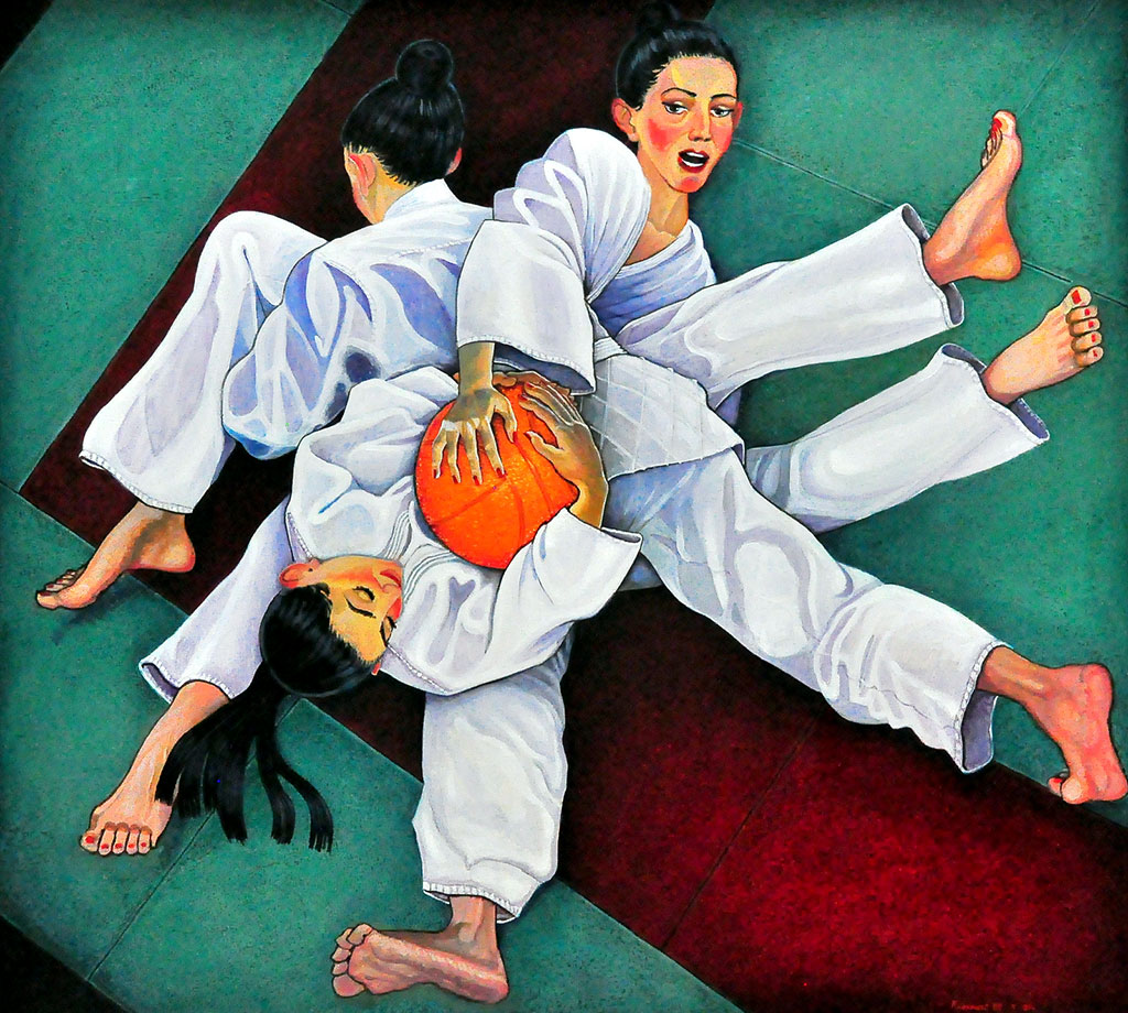 Туркменские живописцы приняли участие в творческом конкурсе, посвящённом Азиаде