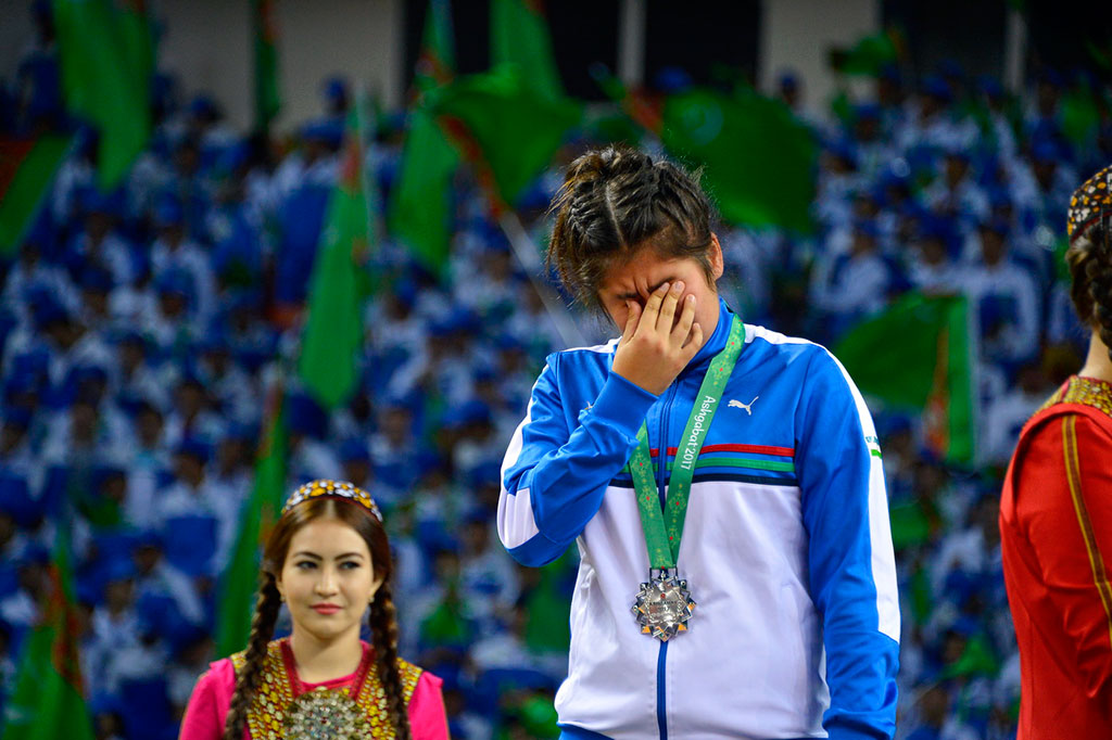 Turkmenistan national team confidently leads the team overall at the Games 