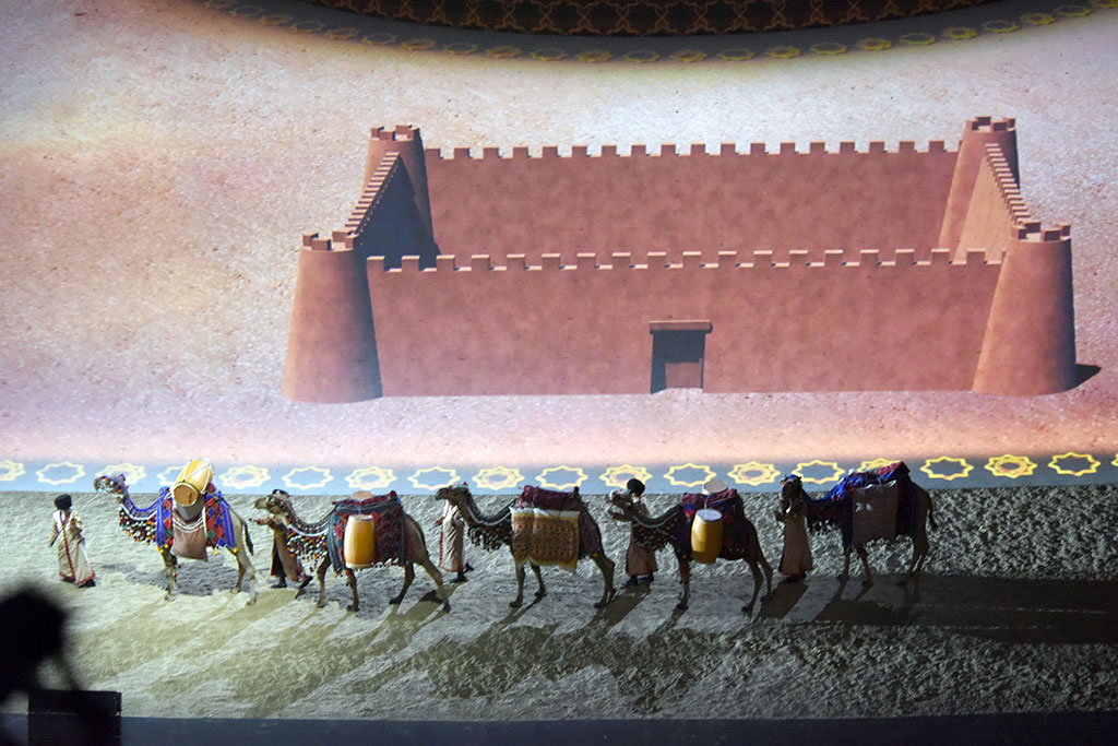 «Aşgabat 2017» oýunlarynyň açylyş dabarasynda janlandyrylan türkmen taryhy 