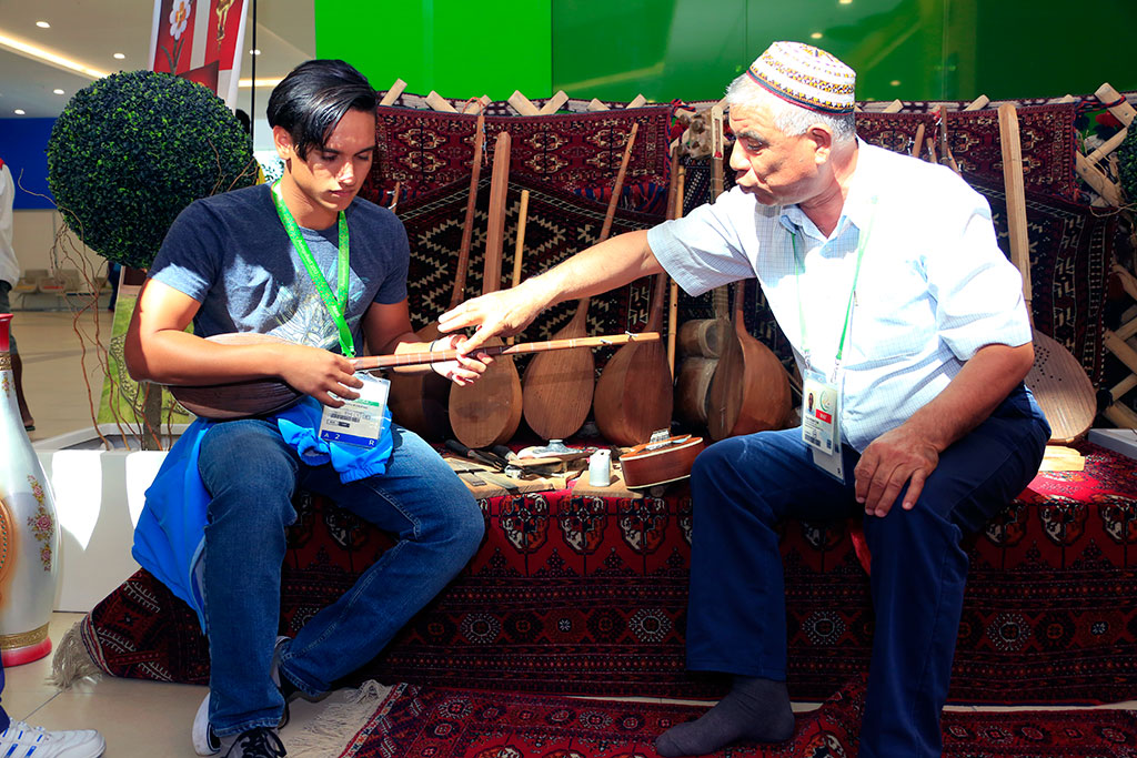Ашхабадская Азиада познакомила миллионы телезрителей и читателей с культурным наследием страны