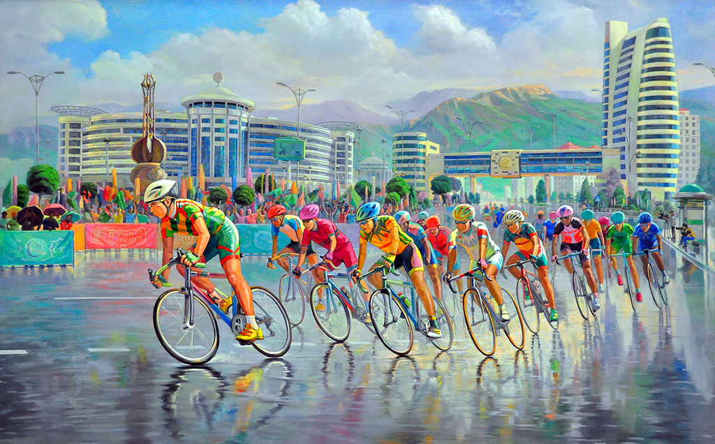 Для участников и гостей Игр развёрнута тематическая экспозиция в Музее изобразительных искусств