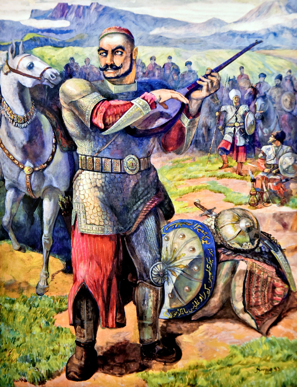 Корифеи национальной школы живописи: Якуб Аннануров 