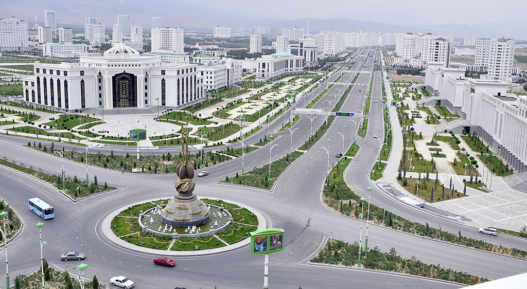 Ашхабад - город, рождённый заново 