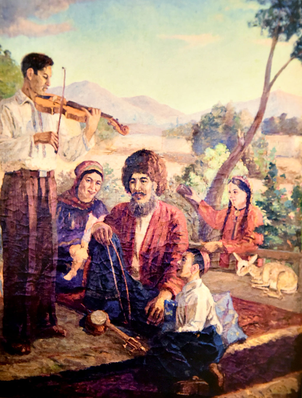 Milli žiwopis mekdebiniň halypalary: Ýakup Annanurow