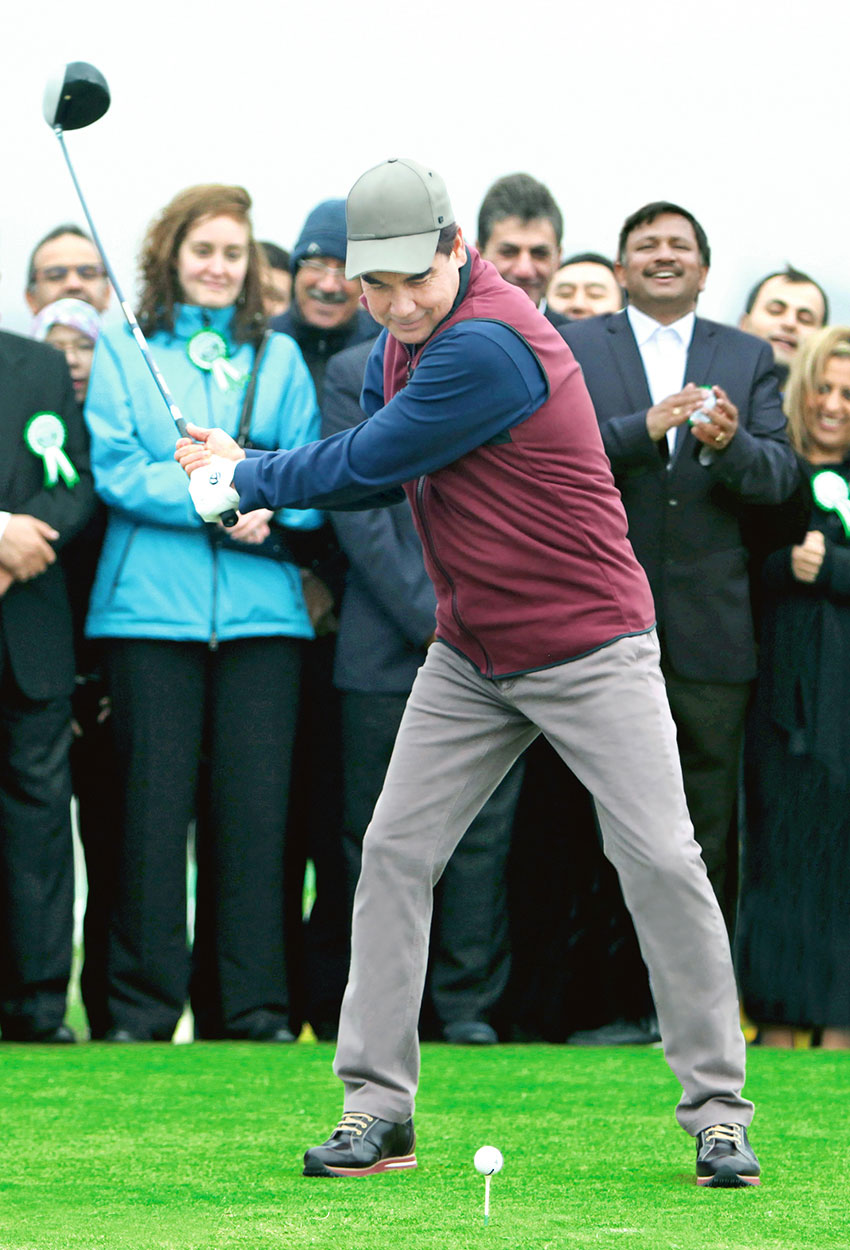 Aşgabadyň golf-kluby –iň gowy daşary ýurt tejribesi esasynda işlenip taýýarlanylan täsin taslama