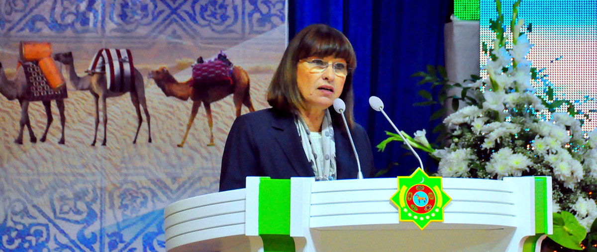 „Türkmenistan-Beýik Ýüpek ýolunyň ýüregi „: eýýamlaryň gatnaşygy we parahatçylyk döredijilik ýörelgeleri