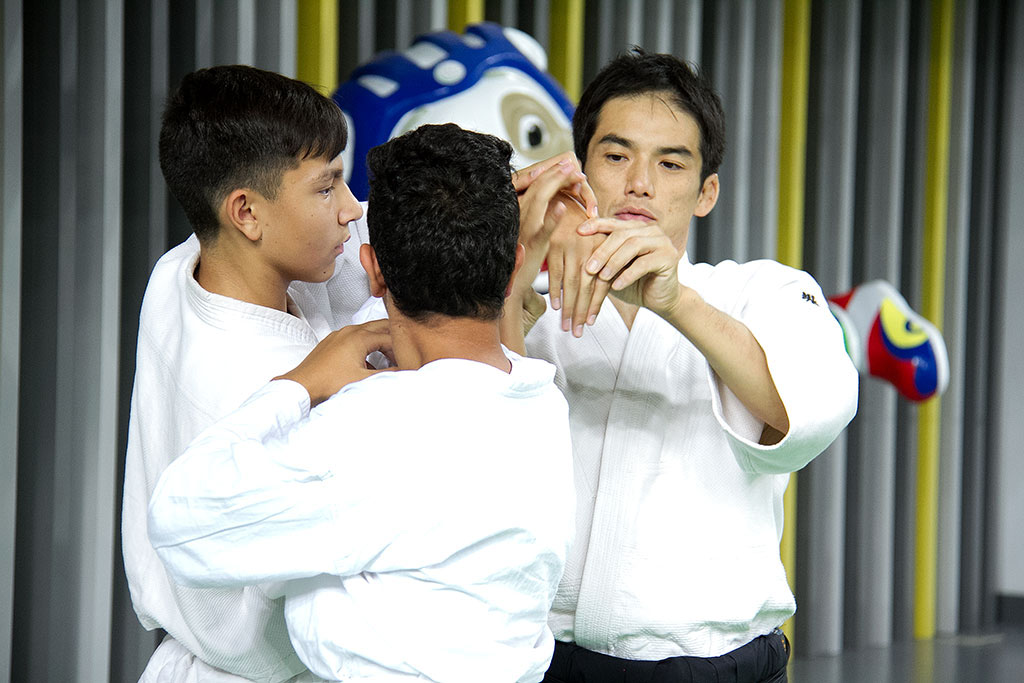 Обладатель VI дана Юджи Хорикоши провёл тренинг для представителей туркменской школы айкидо 