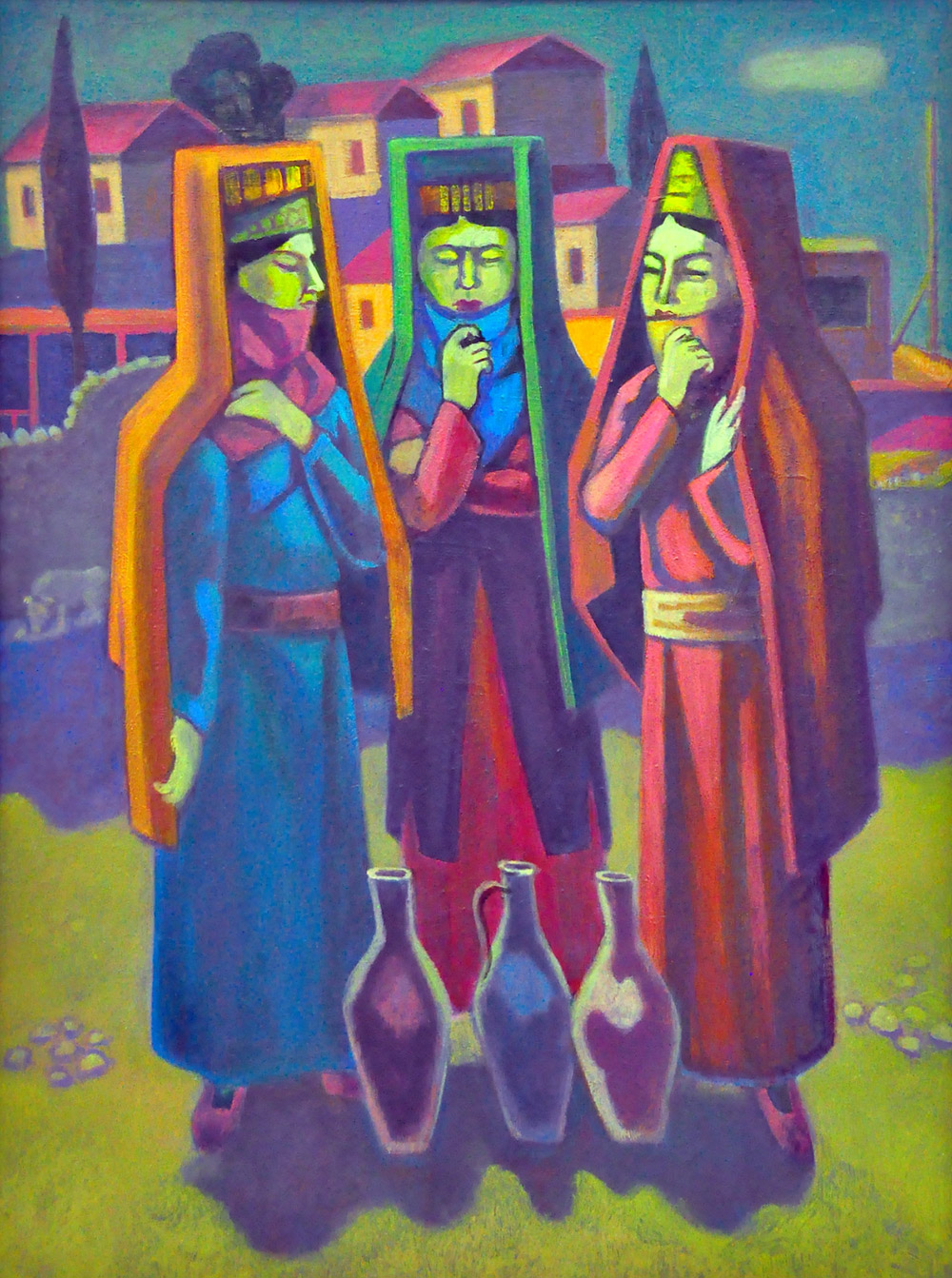 Стилистическое многообразие отличает экспозицию, развернутую в Центре художественных выставок