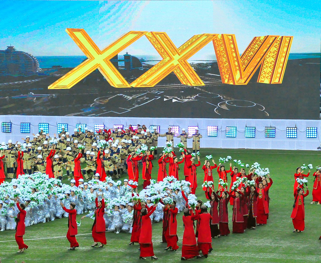 «Aşgabat” sport toplumynda Garaşsyzlyk gününe bagyşlanan köpöwüşginli baýramçylyk dabarasy boldy