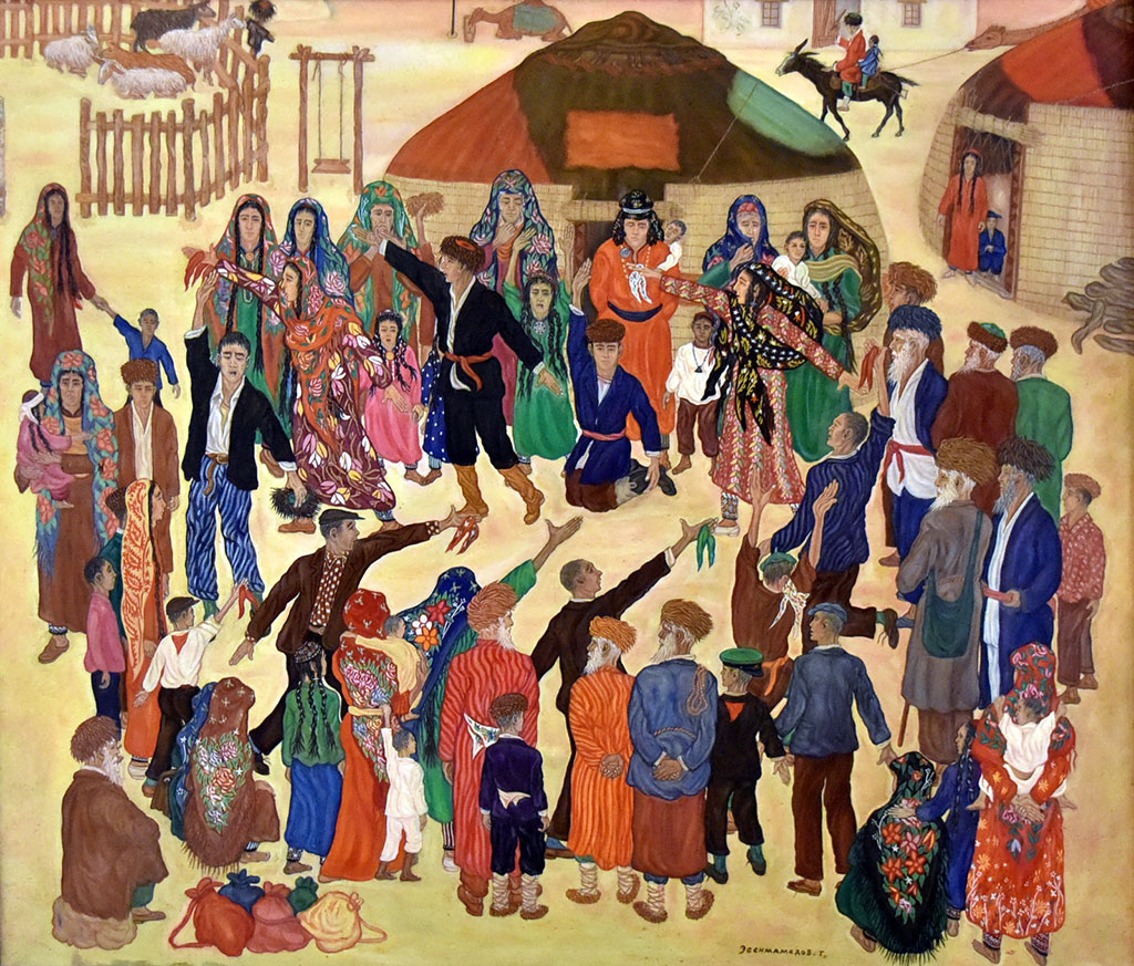 Küştdepdi taryhy-medeni däpleri beýan edýän tansdyr 