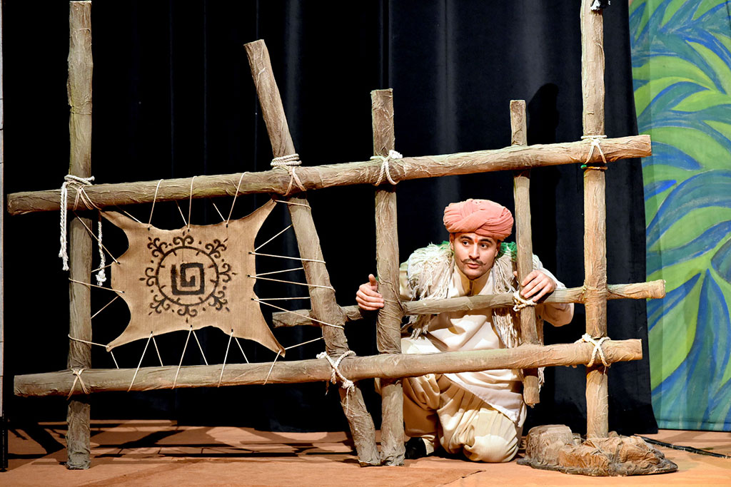 Национальный драматический театр имени Алп Арслана представил новую постановку - «Приключения Чанду»