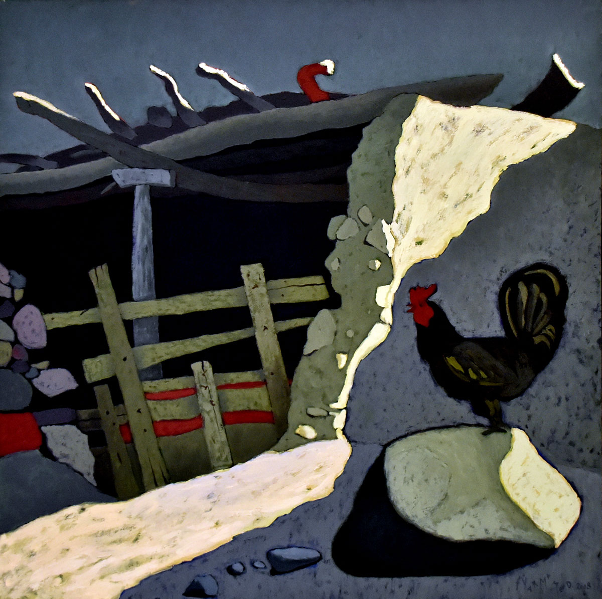 Творчество талантливого живописца Мамеда Ярмамедова отличает нестандартный авторский взгляд 