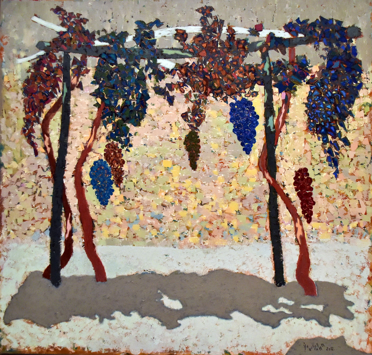 Творчество талантливого живописца Мамеда Ярмамедова отличает нестандартный авторский взгляд 