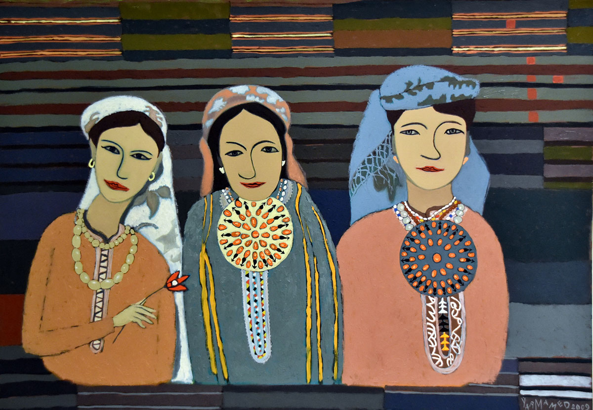 Творчество талантливого живописца Мамеда Ярмамедова отличает нестандартный авторский взгляд 