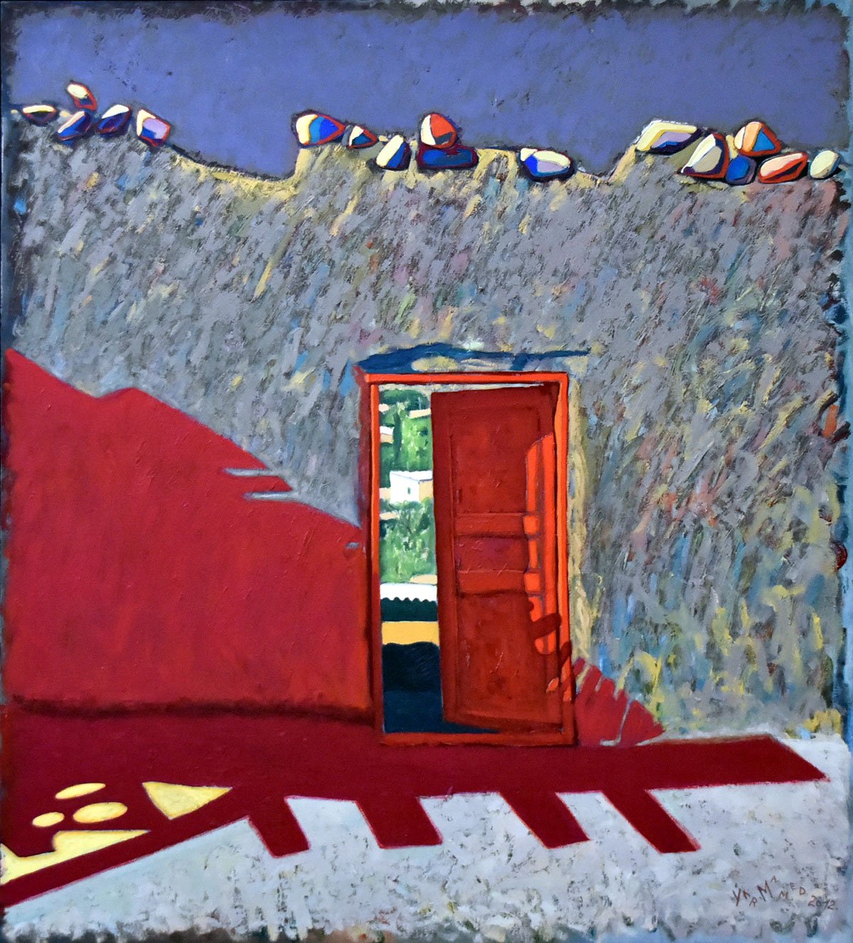 Творчество талантливого живописца Мамеда Ярмамедова отличает нестандартный авторский взгляд 