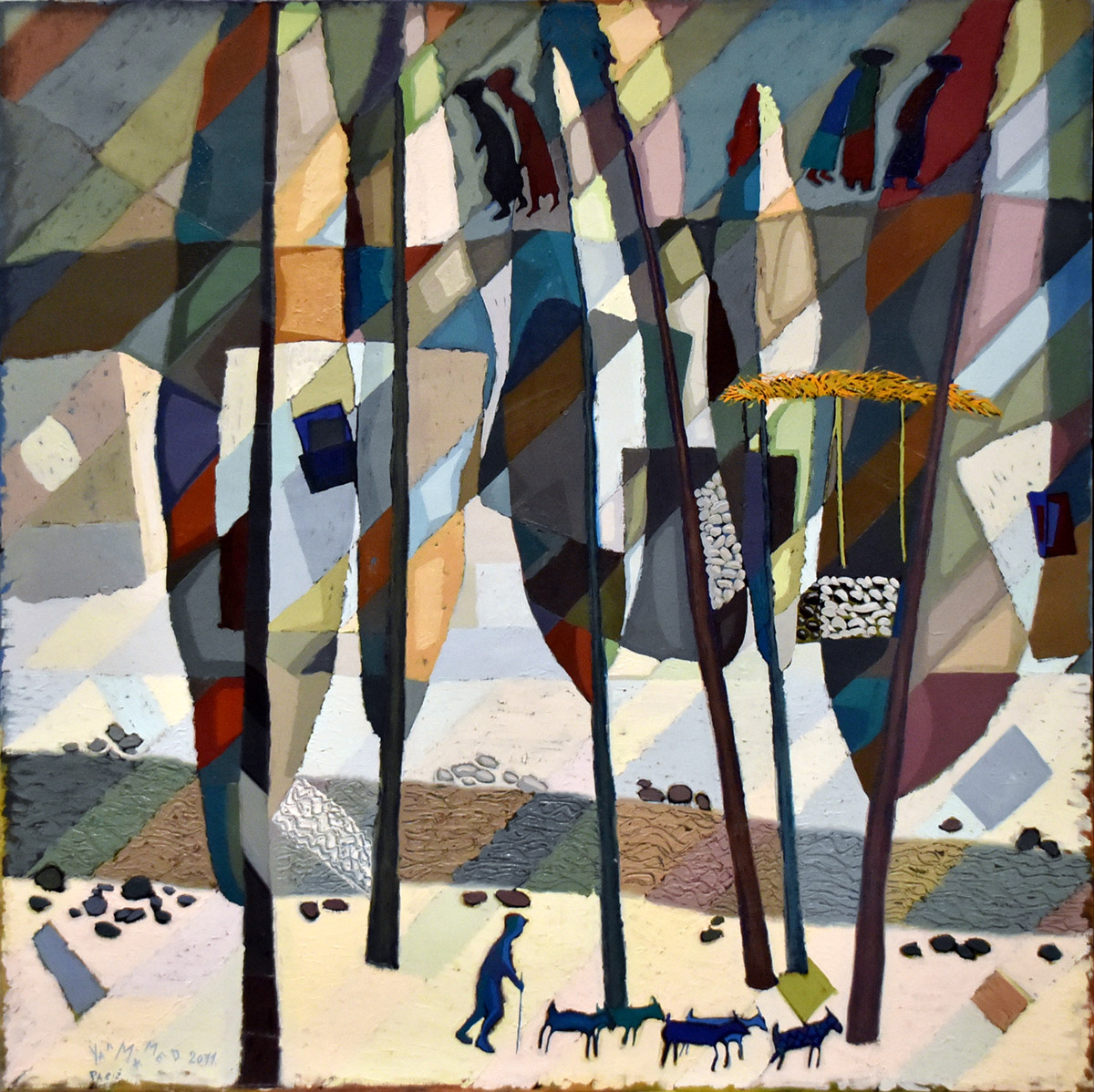 Творчество талантливого живописца Мамеда Ярмамедова отличает нестандартный авторский взгляд 