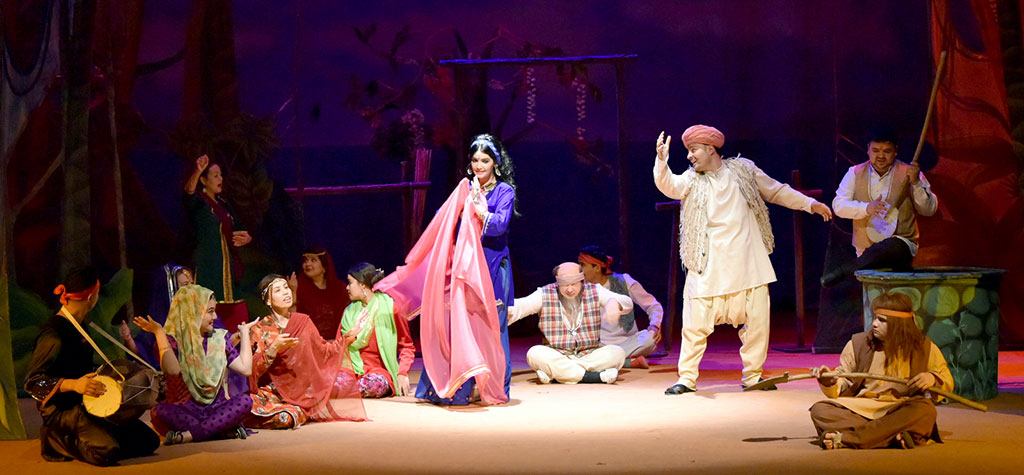 Alp Alrslan adyndaky Milli drama teatrynda «Çandunyň başdan geçirenleri» oýny täzeden sahnalaşdyryldy