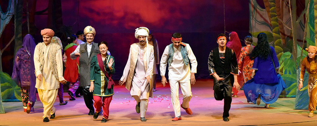 Alp Alrslan adyndaky Milli drama teatrynda «Çandunyň başdan geçirenleri» oýny täzeden sahnalaşdyryldy