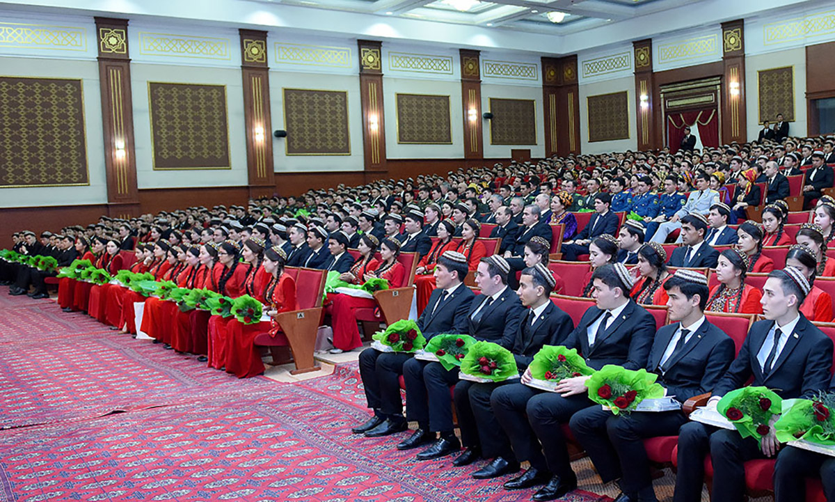 The student team of state Makhtumkuli University is the best following the results the inter-university subject Olympiad