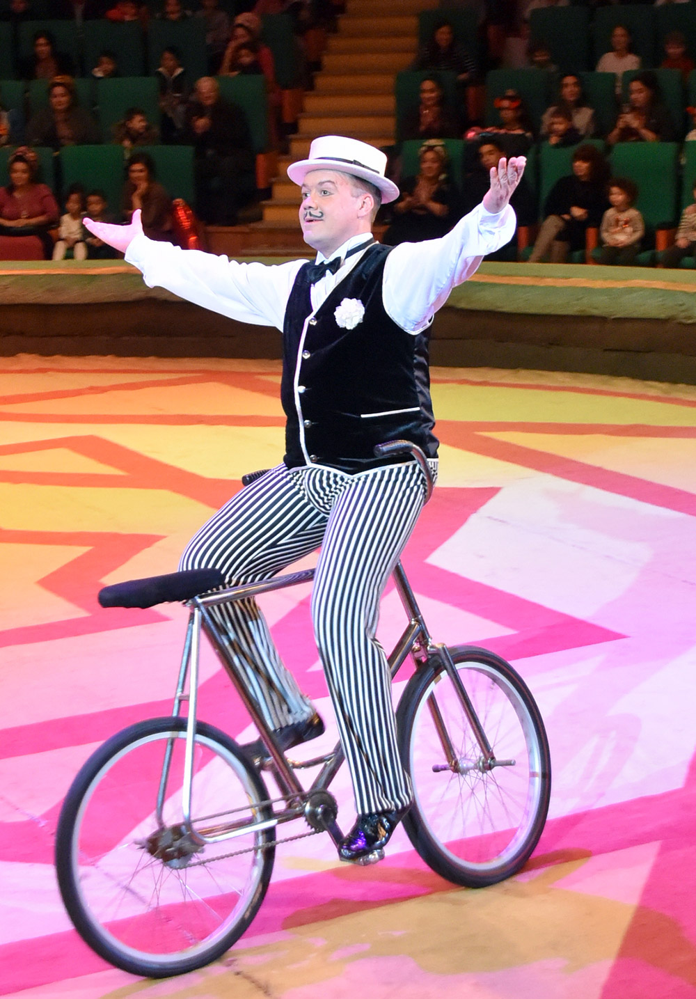 „Ýeňijilere şöhrat!“  atly sirk çykyşlaryna gatnaşyjylar  hünär syrlarynyň käbirini açýarlar