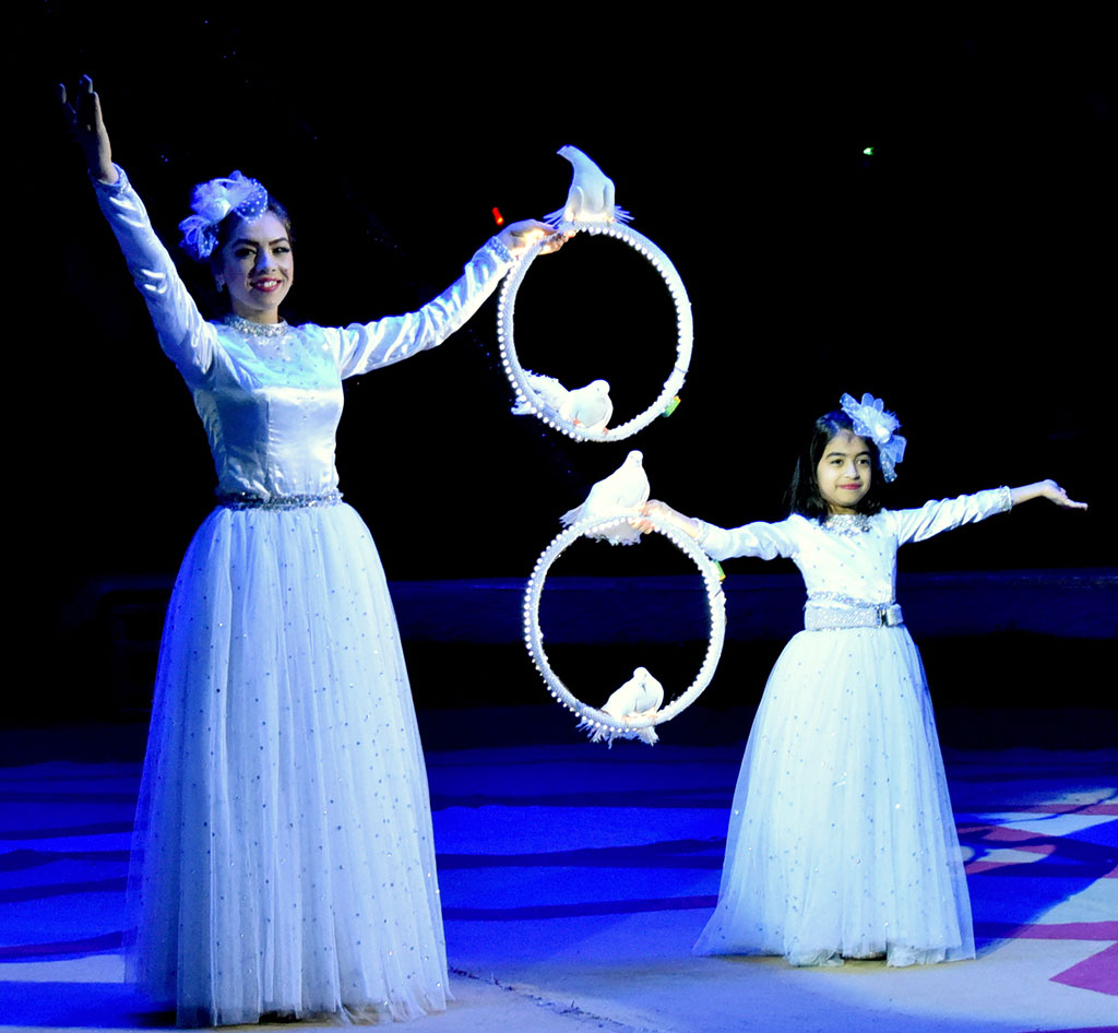 Döwlet sirkiniň  işgärleri özboluşly we çylşyrymly tilsimli  Täze ýyl çykyşlaryny taýýarladylar 