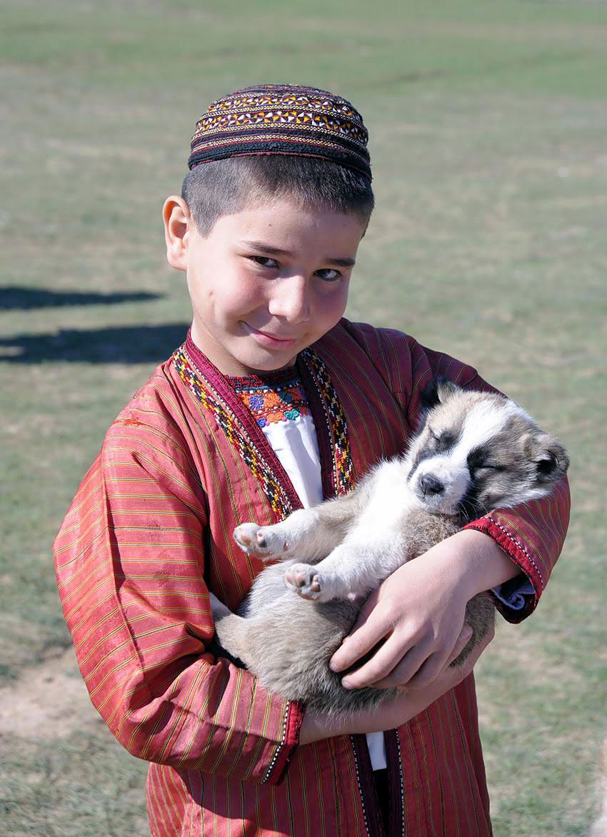 Turkmen alabay is national heritage, faithful friend and indispensable assistant 