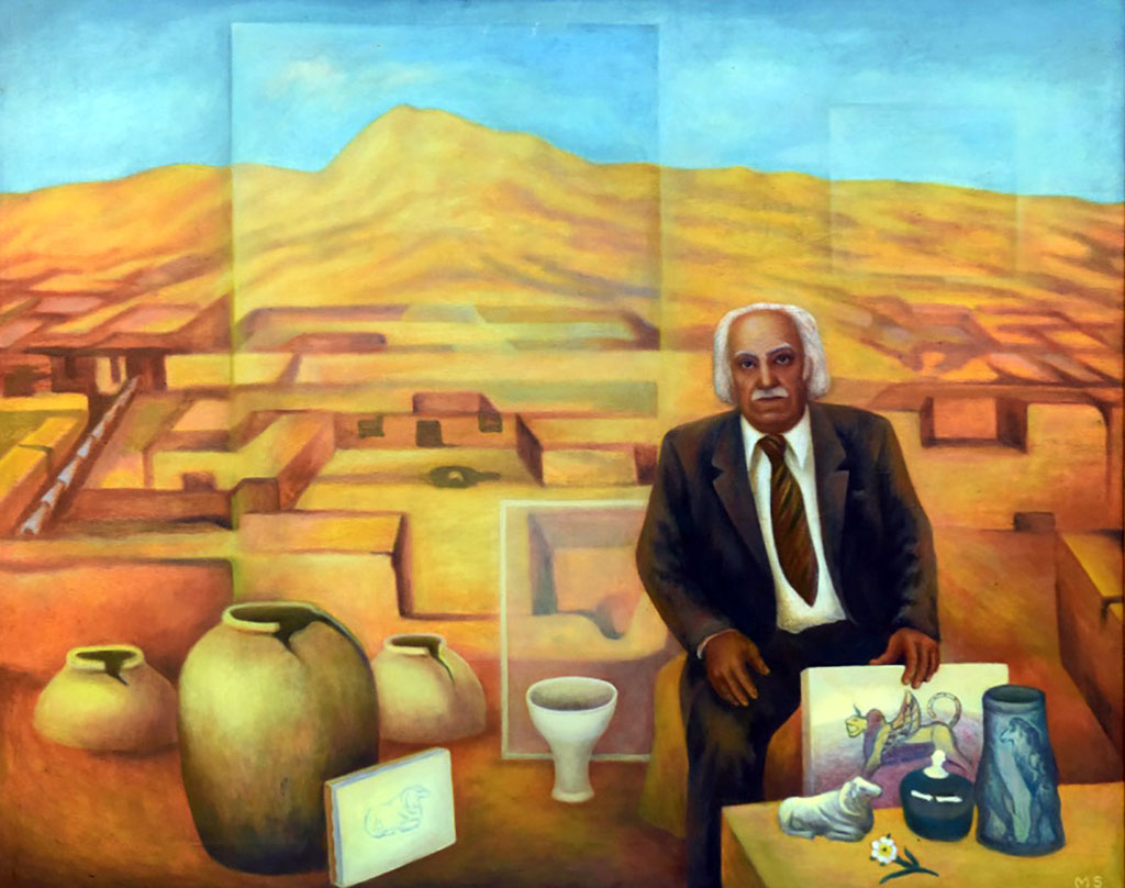 В музее ИЗО развёрнута экспозиция, посвящённая истории Туркменистана 