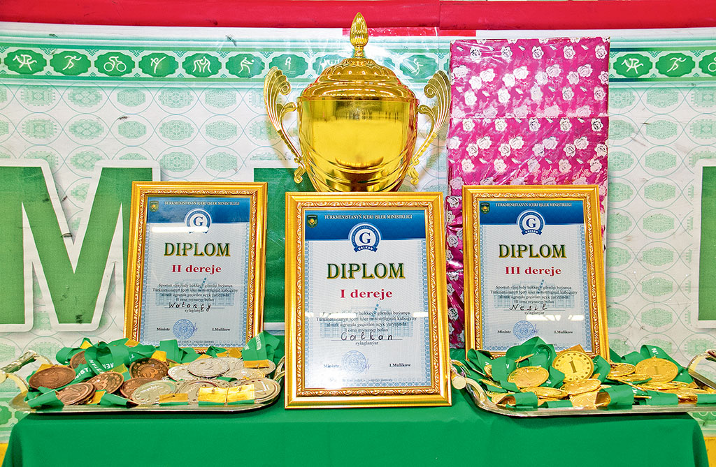 Galkan Club is a winner of Turkmenistan MIA Ice Hockey Cup