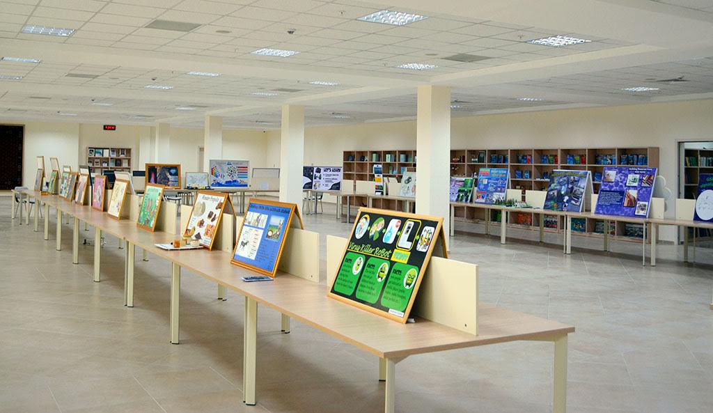 Студентами Инженерно-технологического университета имени Огуз хана представлено более 60 научных разработок 