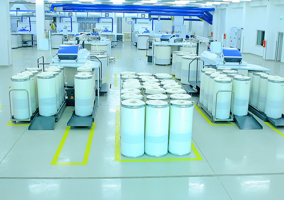 Textile industry: high technology and orientation to the export