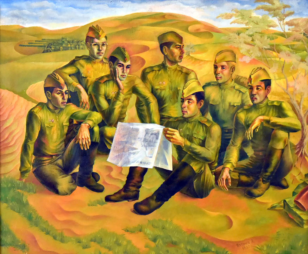 К Дню защитников Отечества приурочены тематические экспозиции в Государственном музее и Музее изобразительных искусств 