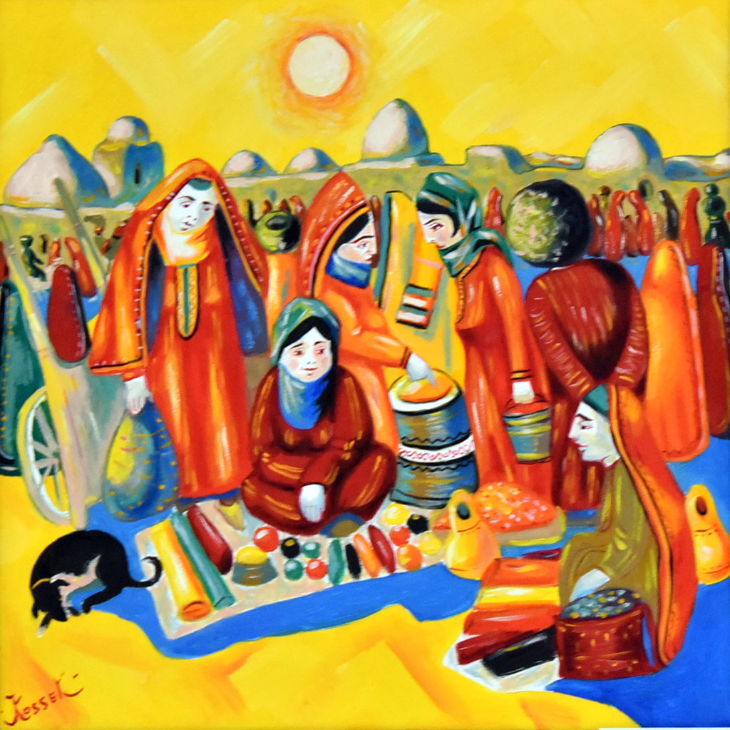 Pictural stories from the history of the Great Silk Road