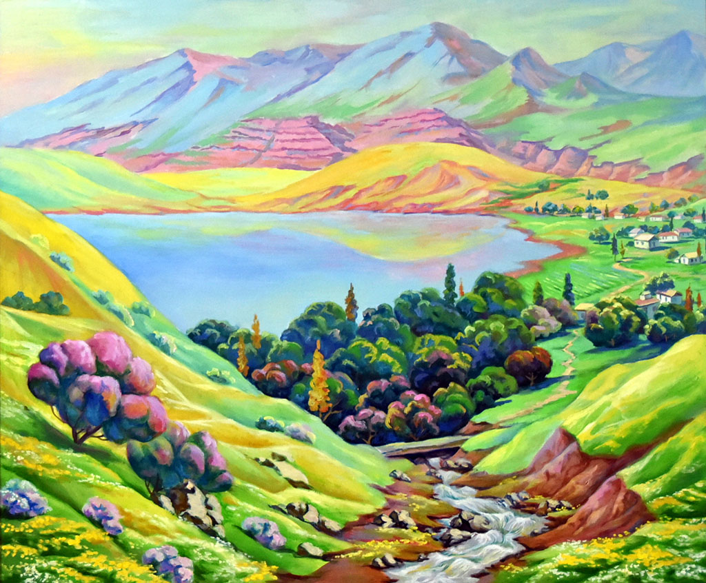 Beýik Ýüpek ýolunyň taryhyndan žiwopis manzarlary 