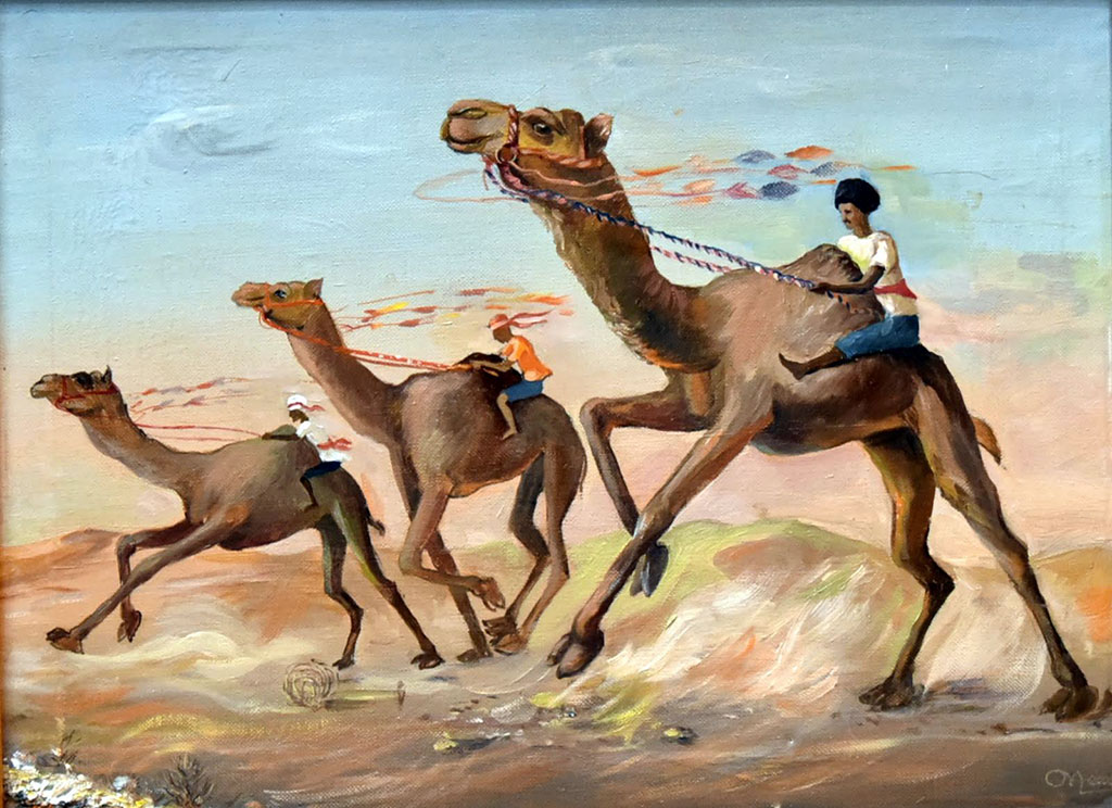 Экспозиция Главного музея посвящена истории Великого Шёлкового пути