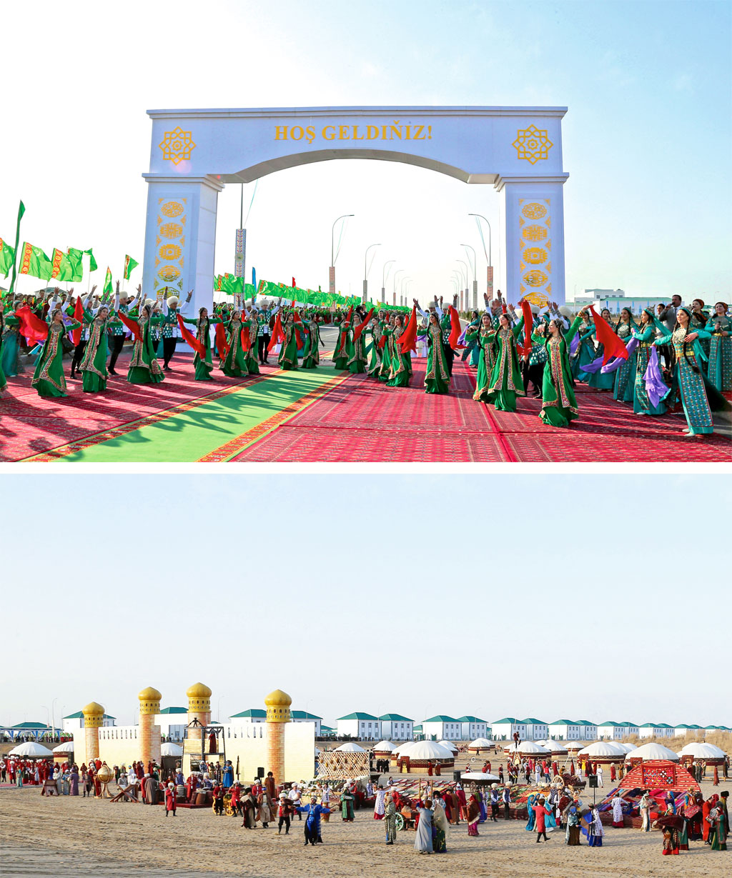 При участии главы государства открыта новая очередь жилого массива Тязе заман 