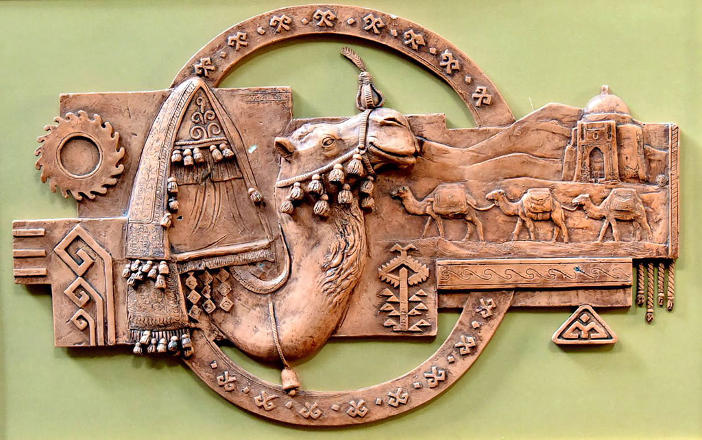 Baş muzeýde açylan sergi Beýik Ýüpek ýolunyň taryhyna bagyşlanýar