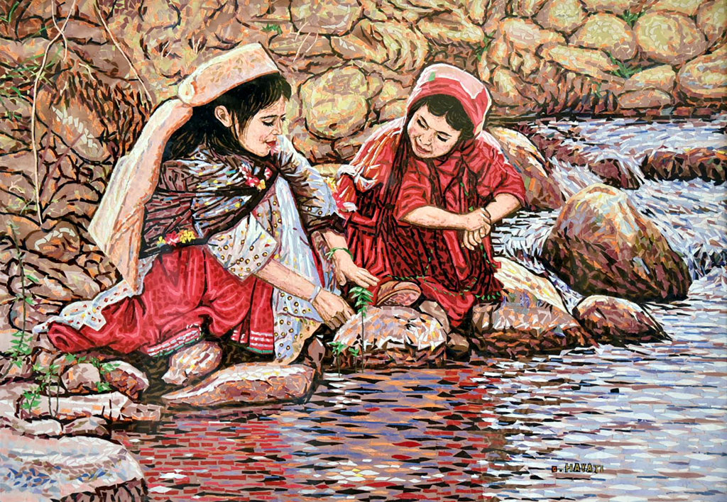 Aşgabatlylar Eýranyň amaly-haşam sungatynyň eserleri bilen tanyşdylar