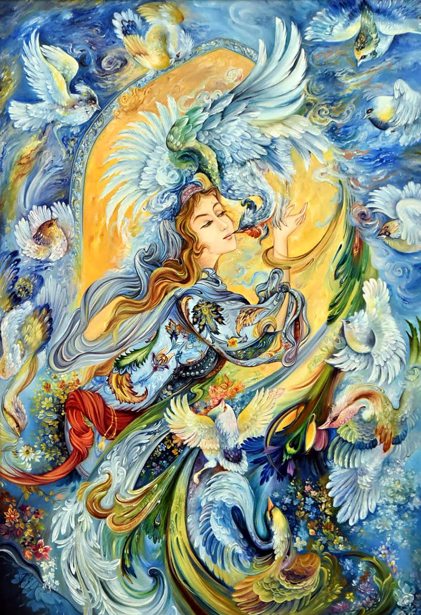 Aşgabatlylar Eýranyň amaly-haşam sungatynyň eserleri bilen tanyşdylar