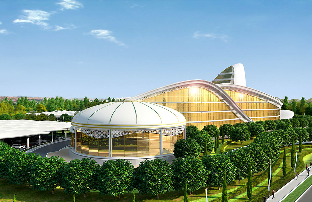 Фешенебельный отель «Каракум» с бизнес-центром станет новой достопримечательностью столицы