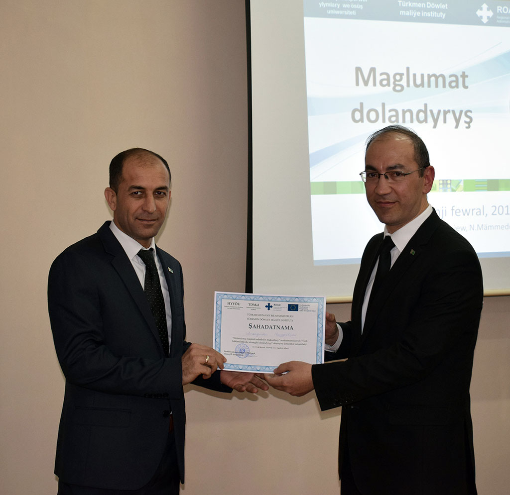 Türkmenistanyň ýokary okuw mekdepleri  ÝeB-niň ERASMUS+  maksatnamasyna gatnaşýarlar