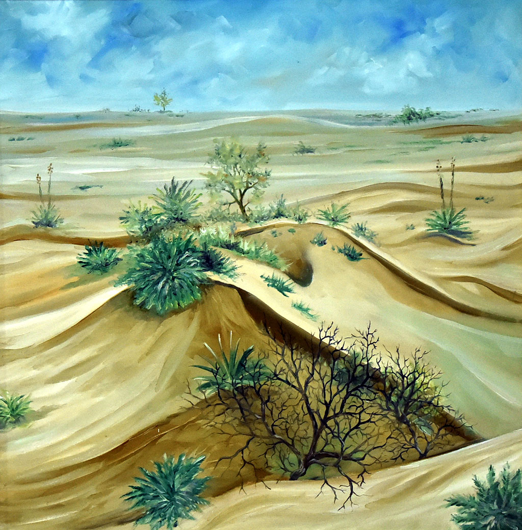 Юбилейная выставка Бердысахета Курбансахетова познакомила с богатой палитрой творчества живописца