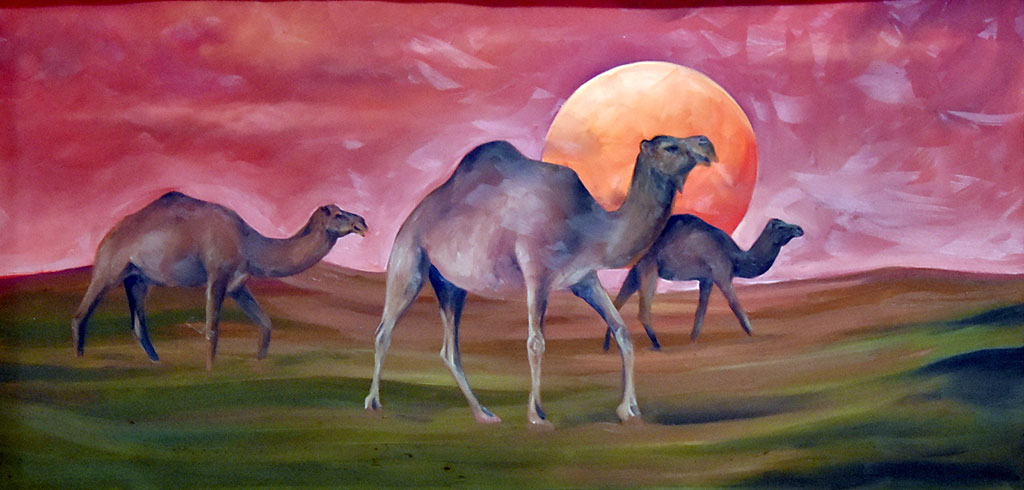 Юбилейная выставка Бердысахета Курбансахетова познакомила с богатой палитрой творчества живописца