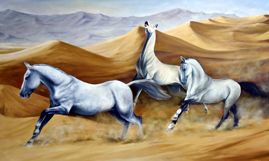 Юбилейная выставка Бердысахета Курбансахетова познакомила с богатой палитрой творчества живописца