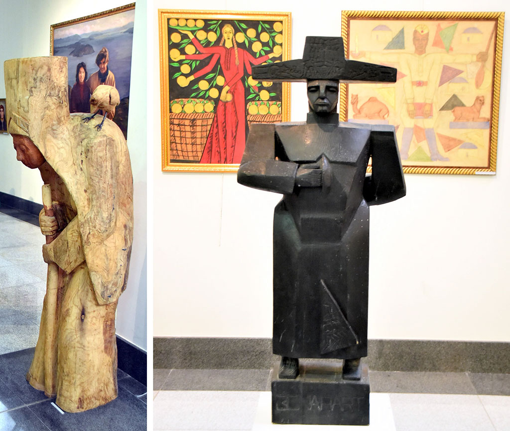 Бабасары Аннамурадов и Абат Мухатова познакомили ашхабадцев со своим коллекционным собранием 