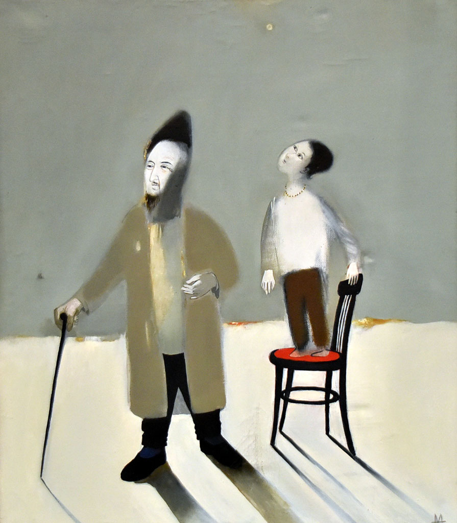 Babasary Annamyradow bilen Abat Muhadowa aşgabatlylary öz  toplan eserleri bilen tanyşdyrdylar