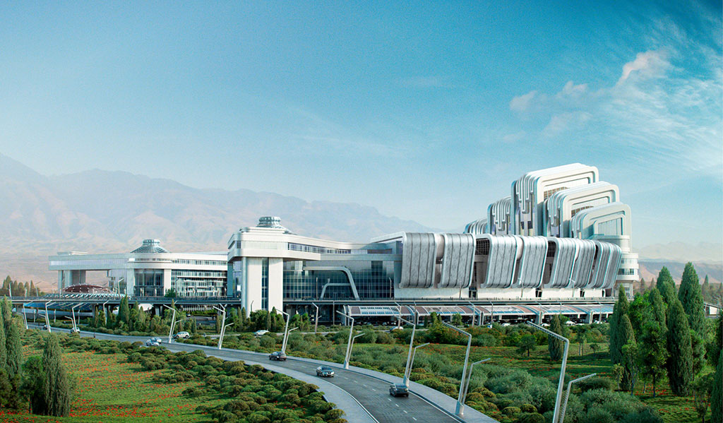 New business, shopping and entertainment centres to be built in the southwest part of the Turkmen capital 